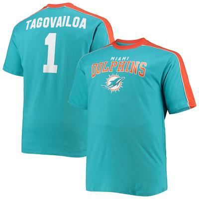 Nike Men's Aqua Miami Dolphins Sideline Tonal Logo