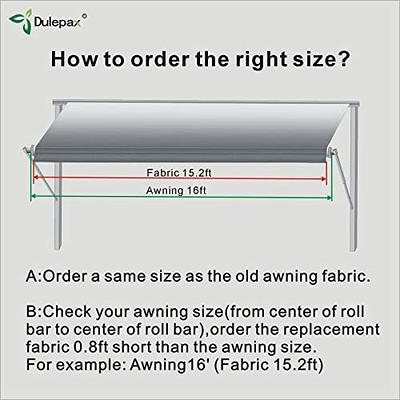 Dometic Universal RV Awning Replacement Fabric