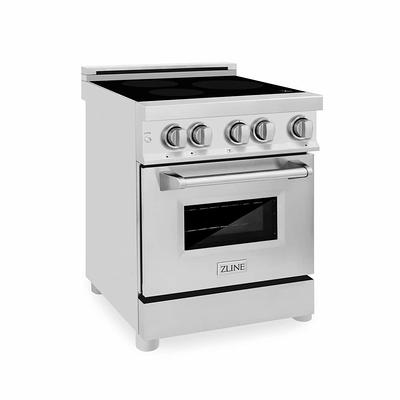 Frigidaire 30-in Glass Top 5 Burners 5.3-cu ft Freestanding Electric Range  (White) in the Single Oven Electric Ranges department at