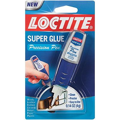 Loctite 4G Ultra Gel Control Super Glue Bottle (6 Pack), Clear