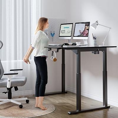 Dripex Standing Desk, 63/ 71 L Shaped Desk Adjustable Height