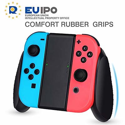  MENEEA Game Handle Connector Compatible with Nintendo Switch  for Joy Con & Switch OLED Model Compatible with Joy Con, 5-in-1 Gamepad  Handle with Wrist Strap Compatible with Nintendo Switch/Switch OLED 