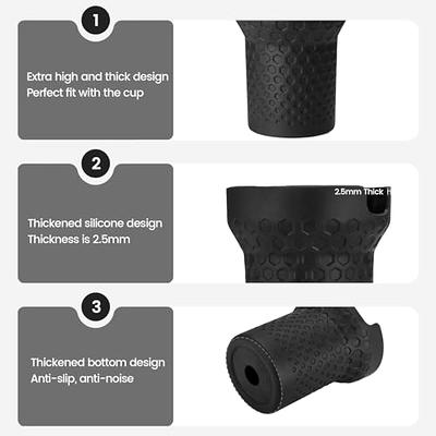 GardTok Silicone Boot Cover for Stanley Cup Accessories,Silicone Water  Bottle Sleeve for Stanley Quencher H2.0 and Quencher Adventure Tumbler 40  oz Cup (40oz, Black) - Yahoo Shopping