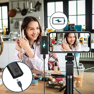 MAYBESTA Wireless Lavalier Microphone for iPhone, iPad, Android - Bluetooth  Lapel Phone Mic for Video Recording - Mini Clip on Microphones for Tiktok