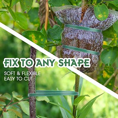 Plant Tape Plant Tie Garden Ties are Reusable and Adjustable， Tree Tape  Garden Tape Support for Effective Growing， Plant Ties for Climbing Plants、Garden  Plants、Living Storage（1.2 cm x 3 Rolls Green） - Yahoo