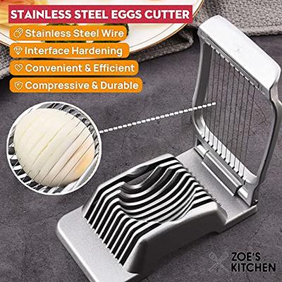 Egg Cutter Slicer Hard Boiled Eggs Cutting Wires Stainless Steel