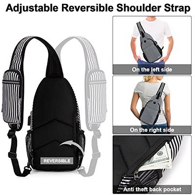 Crossbody Sling Bags For Women Men, Sling Backpack, Lightweight