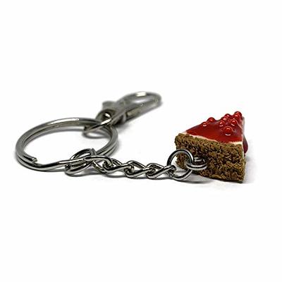 Realistic Cherry Cheesecake Keychain, Durable Metal Swivel Hook, Baking  Novelty Gifts for Women Who Love to Bake, Men Pastry Chef Gifts, Culinary  School Gifts, Lobster Clasp for Backpacks and Bags - Yahoo