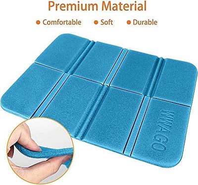 Sitting Pad,2 PCS Foam Hiking Seat Pad Foldable,Waterproof seat pad Camping  with Storage Bags,Outdoor Folding Foam Sitting Mat for Hiking,Picnic