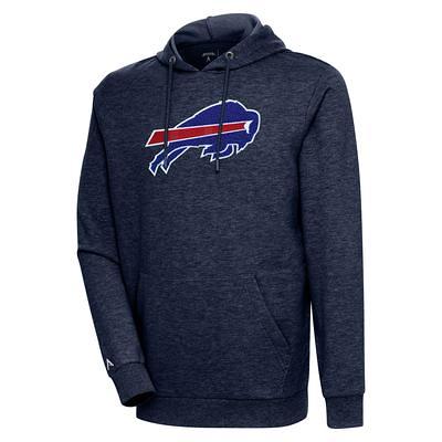 Men's Antigua Royal Buffalo Bills Victory Pullover Hoodie