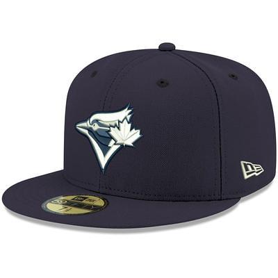 Men's New Era White/Black Toronto Blue Jays 25th Anniversary Primary Eye 59FIFTY Fitted Hat