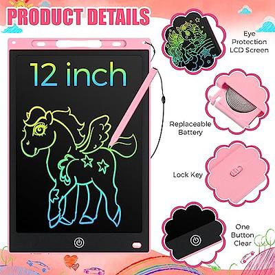 12 Pack LCD Writing Tablet for Kids 10 Inch Erasable Doodle Boards  Electronic Drawing Pads Colorful Reusable Painting Tablets Bulk Educational