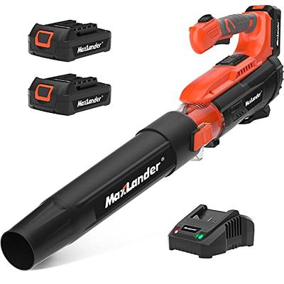 Cordless Leaf Blower 20V Electric Leaf Blower 2.0Ah Lithium