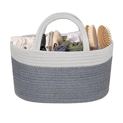 Rope Diaper Caddy - Sage