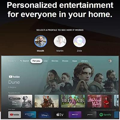 Android 11.0 OS Smart TV Box with Netflix and Google Certified Support  Ultra 4K HDR Dual