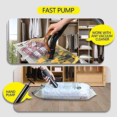 Household Vacuum Compression Bag, Vacuum Storage Bag For Blankets Quilts  Pillows, Clothes, Space Saver Bag For Closet Organizer