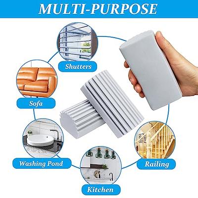 8 Pack Reusable Grey Damp Duster, Strong Adsorption Capacity Magical Dust  Cleaning Sponge, Damp Sponge Duster for Cleaning Blinds, Vents, Radiators,  Railing, Skirting Boards, Mirrors and Glass - Yahoo Shopping