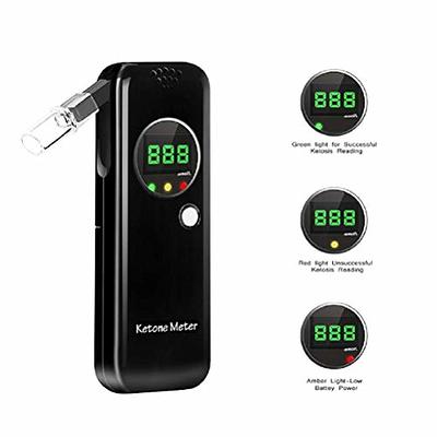 Professional Portable Ketone Breath Meter, Ketone Breath Tester, Digital Ketone  Breathalyzer with 10 Mouthpieces - Yahoo Shopping