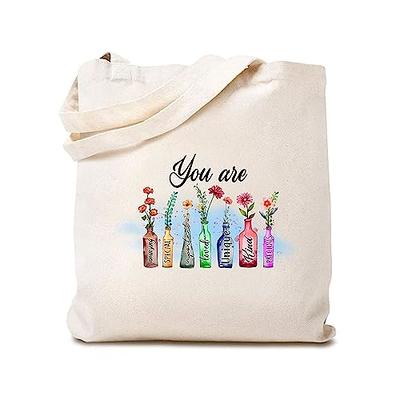 LaPomme Religious Tote Bags Consider How The Wildflowers Grow Luke 12 27 Tote  Bags, Cross Tote Bags Inspiration Tote Bags Gifts for Women - Yahoo Shopping