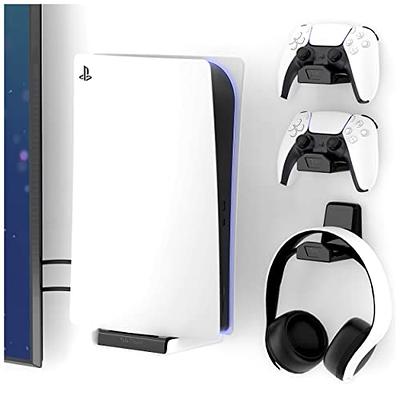For PS5 Slim Accessories Console Wall Mount Controller Headset