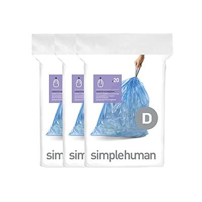 Code J, 40 Pack Custom Fit Liners, odorsorb, simplehuman