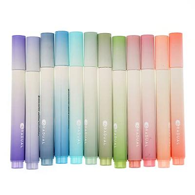 6 Colors Aesthetic Highlighters, Assorted Colors Cute Pastel Highlighters  Set with Soft Chisel Tip, No Bleed Dry Fast Easy to Hold Aesthetic Pens for  School Office Supplies - Yahoo Shopping