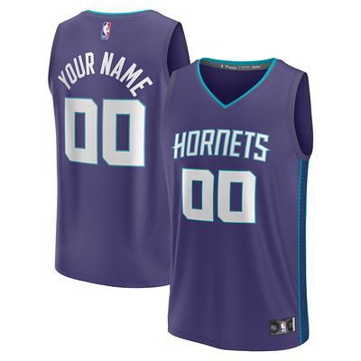 Youth Fanatics Branded Purple Charlotte Hornets Fast Break Replica