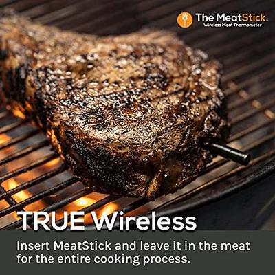 MeatStick MiniX Set | Wireless Meat Thermometer with Bluetooth | 260ft  Range | for Kitchen, Air Fryer, Deep Frying, Oven, Sous Vide, BBQ, Grill