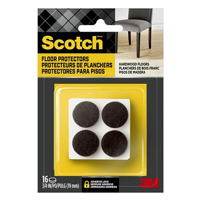 SlipStick 3 in. Chocolate Brown Non Slip Rubber Floor Surface Protector Pads  Round (Set of 4 Grippers) CB755 - The Home Depot