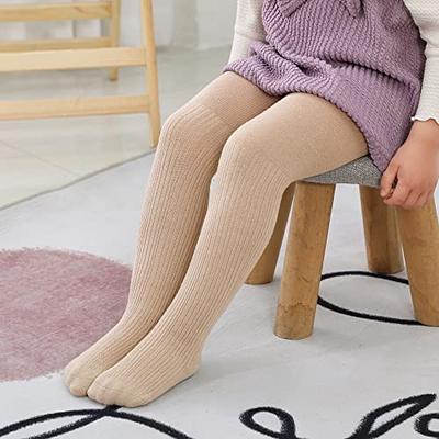 Silkglory Girls Tights, (2 Pack) Stockings for Girl,Cable Knit