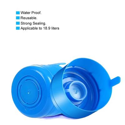 Non Spill Cap Anti Splash Bottle Caps Reusable for 55mm 3 and 5 Gallon Water  Jugs Pack of 10 