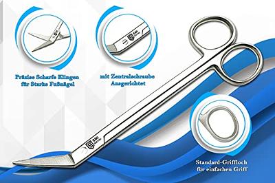 SMI 15,5 cm Long Handle Toenail Scissors for Seniors Podiatrist Nail  Clippers for Disabled Thick & Ingrown Nails Stainless Steel Nail Scissors  Nail Cutters (Medium) - Yahoo Shopping