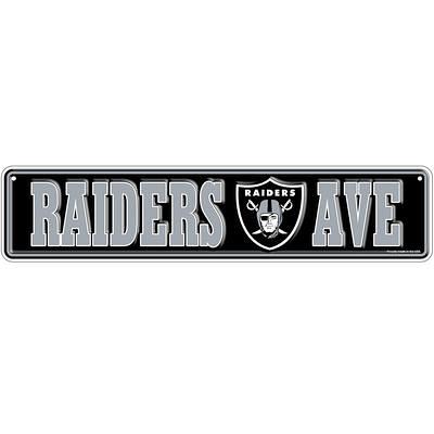 Authentic Street Signs 35108 Raiders & Sacked Parking Sign, Steel