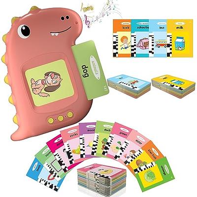 384 Sight Words Talking Flash Cards - Toddler Toys for 2 3 4 5 Year Old Boys and Girls Autism Sensory Toys for Autistic Children Speech Therapy Toys