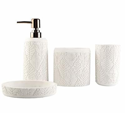 SupMaka Toothbrush Holders, Plastic Bathroom Toothpaste Holder Set, White Bathroom  Organizer Storage with 2 Cups, Tooth Brush Holder Set Kids Bathroom  Accessories Countertop Organizer - Yahoo Shopping