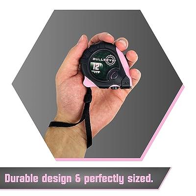 Bullseye Small Pink Tape Measure - Measurement Tape with Standard