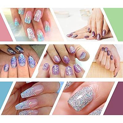 6 Colors/set Holographic Laser Fine Glitter Powder Suitable For Resin  Craft, Nail Art, Face, Body, Slime, Diy, Festival Party