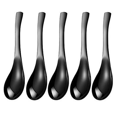 DEAYOU 14 Pieces Guitar Coffee Spoons, 18/10 Stainless Steel Small Spoon,  4.7 Inch Creative Demitasse Espresso Spoons for Dessert, Ice Cream, Tea,  Stirring, Mixing, (Multi-Color) - Yahoo Shopping