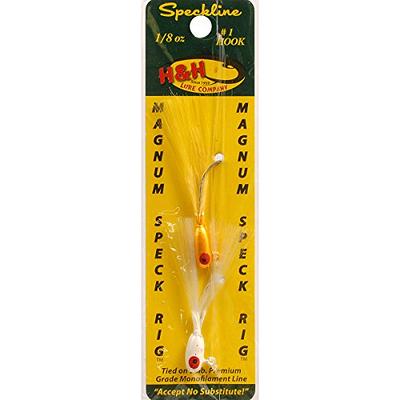 H&H Magnum Speck Rigs Fishing Lures for Speckled Trout 1/8 oz Pre