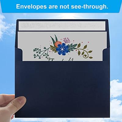50 Packs 5x7 Envelopes, A7 Envelopes, 5x7 Envelopes for Invitations,  Printable Invitation Envelopes, Envelopes Self Seal for Weddings,  Invitations, Photos, Greeting Cards, Mailing (Navy Blue) - Yahoo Shopping