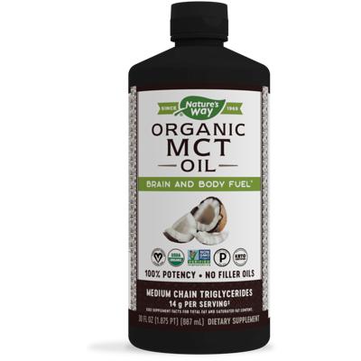 Viva Naturals Organic MCT Oil for Supporting Mental Energy - 32 fl oz