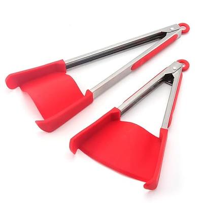 Silicone Spatula Turner Set of 3, Beijiyi 600°F Heat Resistant Cooking  Spatulas for Nonstick Cookware, Large Flexible Kitchen Utensils BPA Free  Rubber