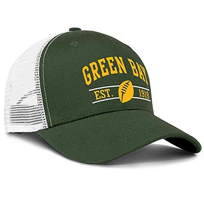 Green Cool Bay Hat Men Snapback Hats for Men Women Apparel Gifts Baseball  Cap - Yahoo Shopping