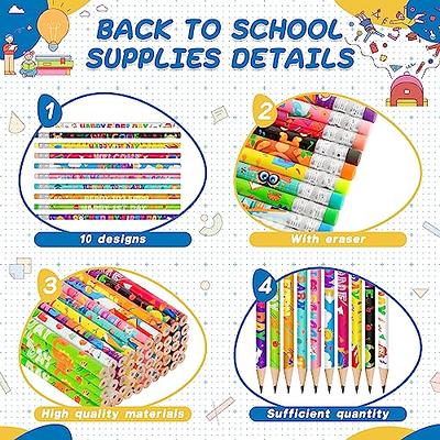 Back To School Pencil-Straw Buddy Set ITH