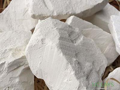 Edible chalk : RED edible Chalk chunks (lump) natural for eating (food)