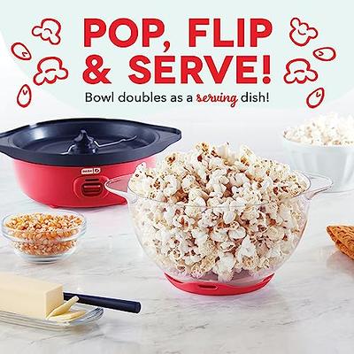 DASH SmartStore™ Stirring Popcorn Maker, 3QT Hot Oil Electric