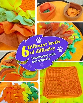 Murve Snuffle Mat for Dogs Large Size 28.7 X 28.7 in. Tire Your Dogs Out  Activity Mat for Boredom and Stimulation Play Mat Higher Entertainment  Value