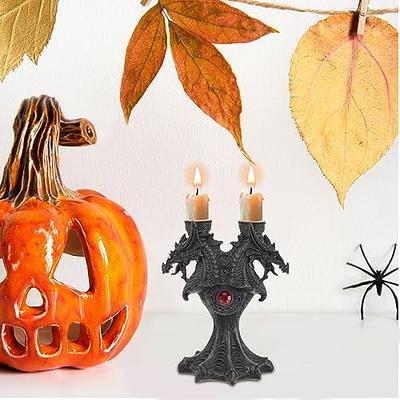  SUMMIT COLLECTION Fantasy Double Dragons Orb Guardian Stone  Dragon Protectors Tabletop Wine Holder Pillar Candle Holder : Home & Kitchen