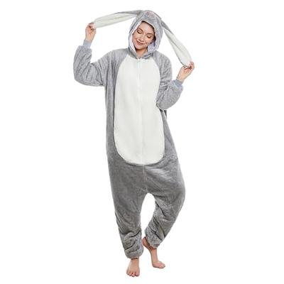 DarkCom Snowman Onesie Unisex Adult Animal Pajamas, Flannel One