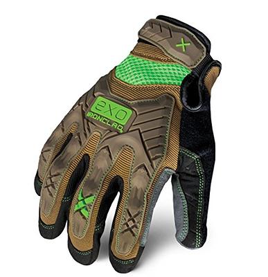 AIGEVTURE Anti Vibration Work Gloves Men,TPR Impact Protection